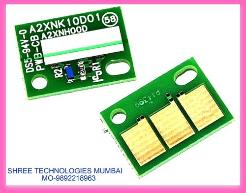 Konica Minolta Bizhub C224/284/364/454/554 Drum Reset Chip - Metal | Semi-Automatic, New, Designed for Toner Cartridge Use