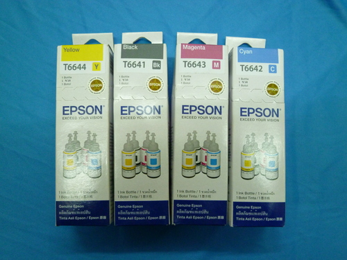EPSON CISS Printers - Small Size Ink Jet White | Compatible with EPSON T6641/6642/6643 Uses L300 CISS Ink