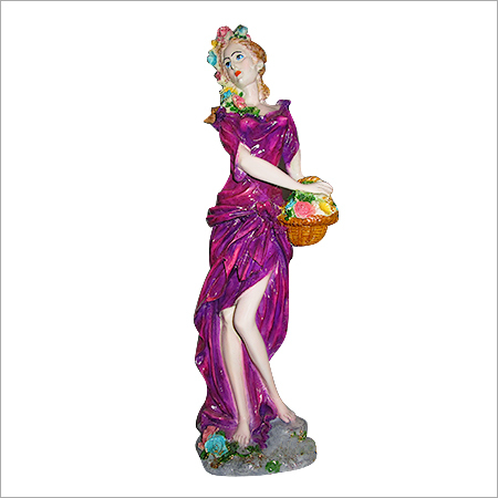 Designer girl Statues