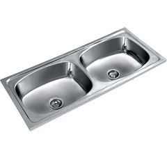 double bowl sink