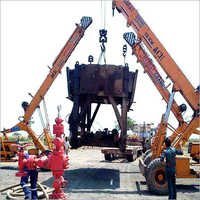 Material Lifting Cranes - Heavy-duty Steel Build, Versatile Other Crane Type 