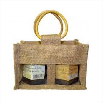 2 Bottle Jute Bag