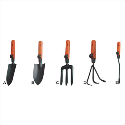 Garden tool Set Of 5 Pcs. (With Plastic Handle)