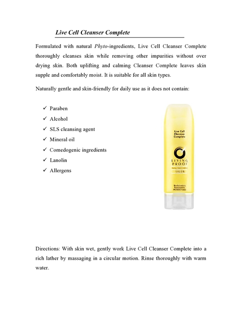Living Proof Cleanser Complete 150ml Product Write Up (Page 2)