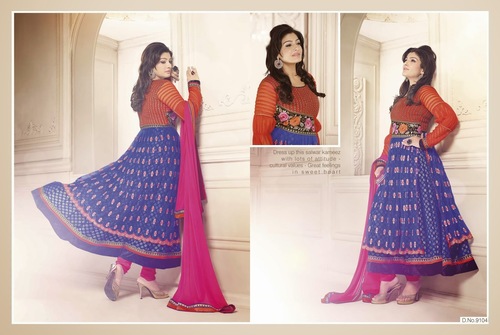 Raveena Tandon Party Wear Anarkali Dress