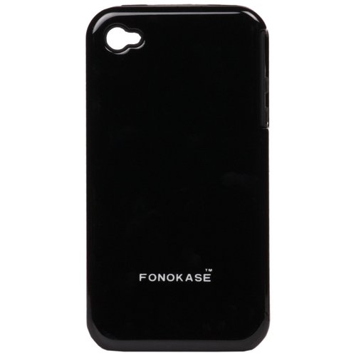 Fonokase Hybrid Case for iPhone 4 (Black)