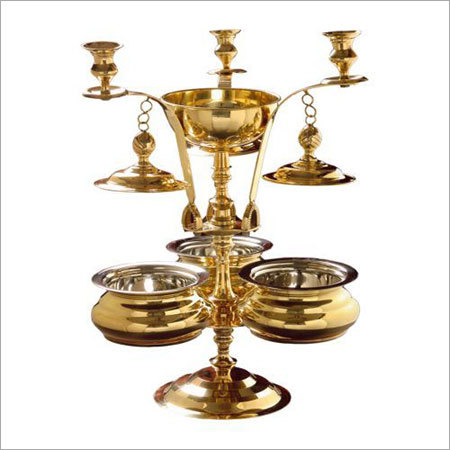 Brass Serving Stand
