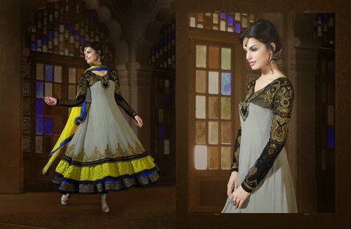 Long Anarkali Dress For Wedding