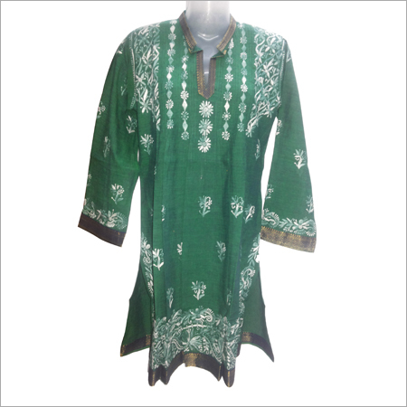 Chikan Long Kurtis