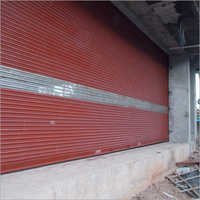 Commercial Roller Shutter - Steel, Variable Dimensions, Red | Customizable, Durable, Easy Operation, Energy Efficient, Low Maintenance, Secure, Weather Resistant, Multiple Safety Features, 1 Year Warranty