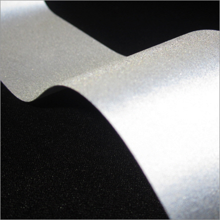 Silver Reflective Spandex Fabric