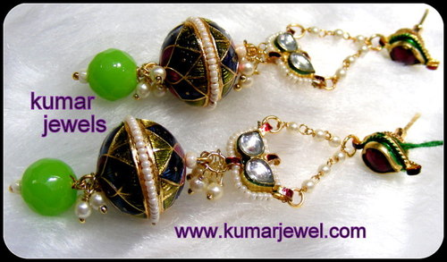 Kundan Hangings Earring