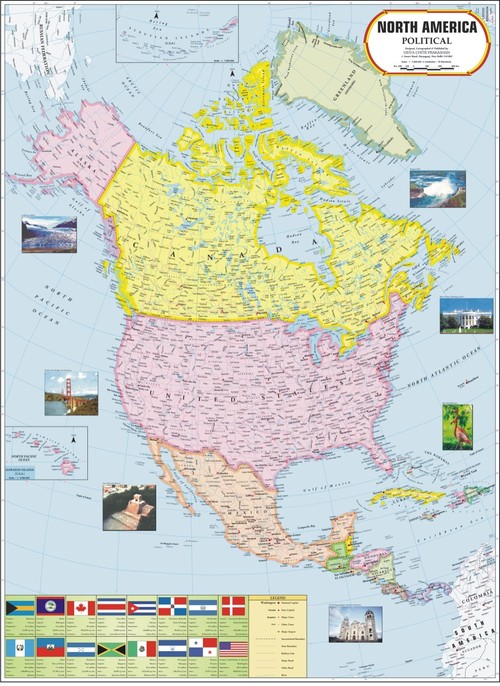 North America Political Map