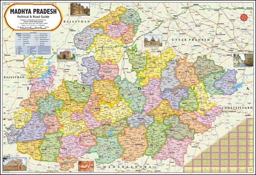 Madhya Pradesh Political Map