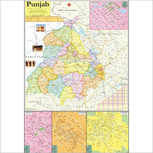 Punjab Political Map
