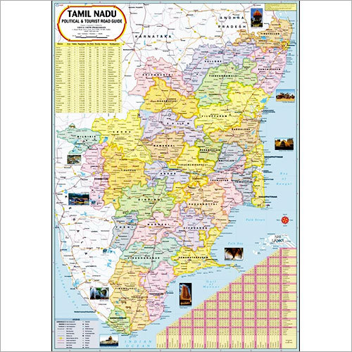Tamil Nadu Political Map