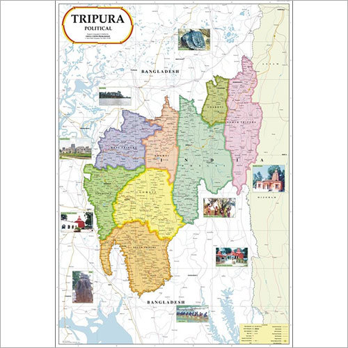 Tripura Political Map