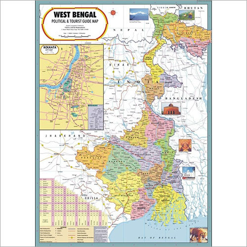 West Bengal Political Map