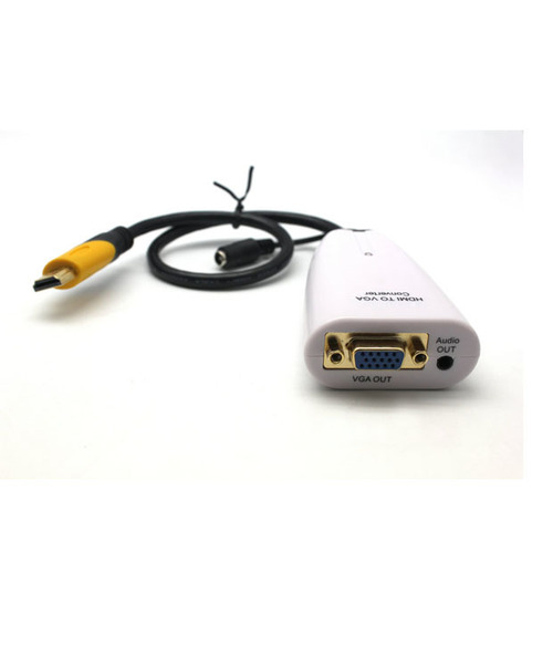 Vga Male To Hdmi Female With Sound Adapter
