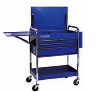 4 Drawer Sliding Top roll Cart