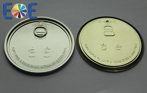 Aluminum Milk Powder Peel Off End Can Direct