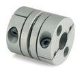 Servo Coupling - Aluminum Alloy, Round Shape | Silver Color, Metal Bellows Structure, Galvanized And Plated Surface Treatment