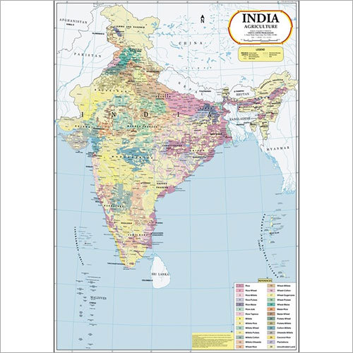 India Agriculture Map