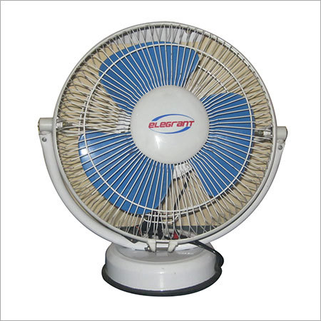 Fans - Metal/Plastic Body, 12" Sweep, White/Black, 3 Speed, Quiet Operation
