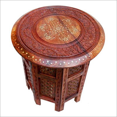 Wooden Round Table