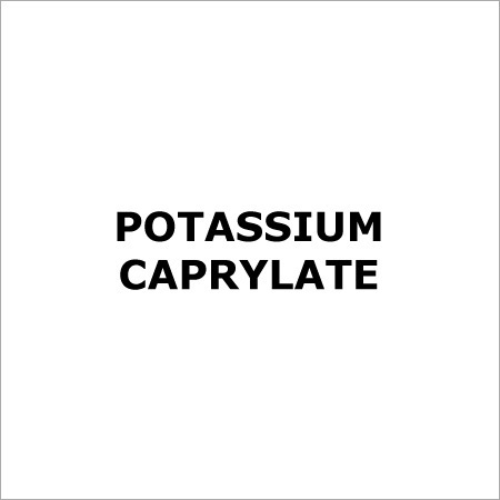 Potassium Caprylate - Emulsifier