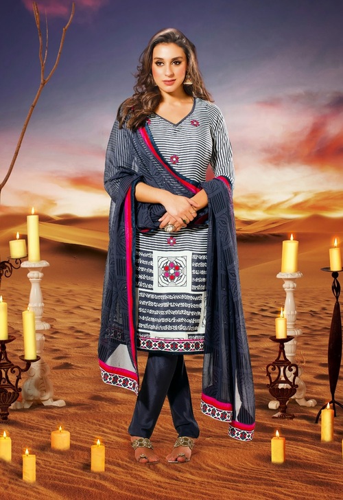 Printed Crepe Suits Online Shopping