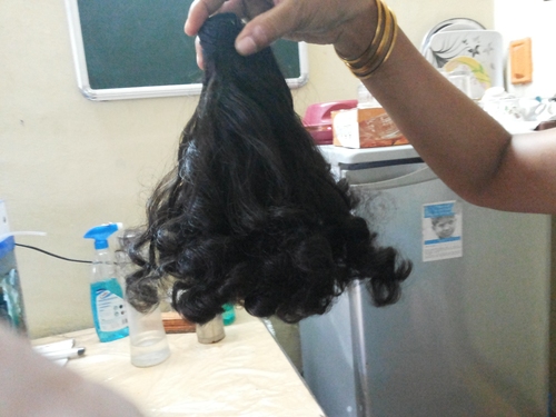 Machine Weft Curly Human Hair
