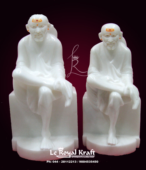 MARBLE SAIBABA STATUES