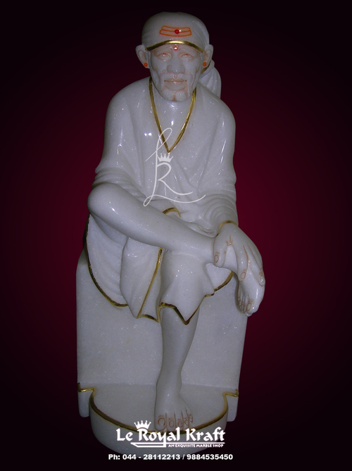 Marble Statue Of Sai Baba