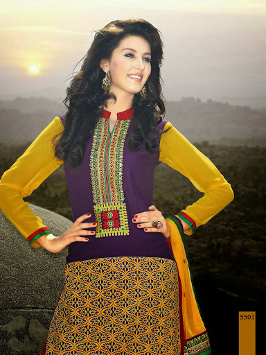 Designer Fancy Cotton Suit