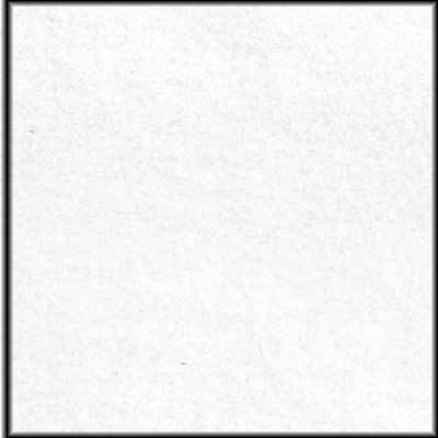 White Flock Fabric