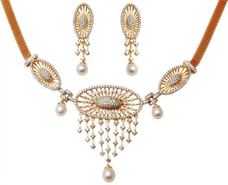 Traditional Look Antique Design Necklace Set