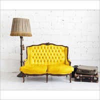 Yellow Sofa Fabric
