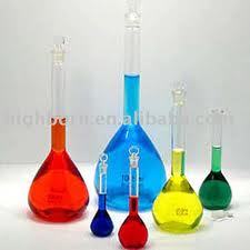 Volumetric Flask - Borosilicate Glass Varied Capacity & Height Varied Base & Neck Diameter +/- 0.1% Accuracy Durable Material Wide Applications