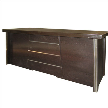 Wooden Table - Wood, 72x36x30 Inches, Dark Brown | Durable, Spacious, Stylish, Organized, 3 Drawers