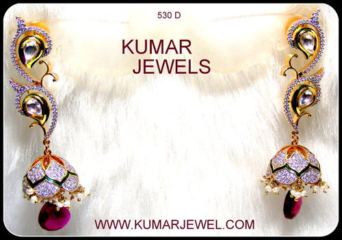 Long Jhumki Earring.