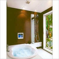 Pvc Decorative Interior Door - Pvc & Fiber Glass , White Color, Variable Dimensions | Attractive, Durable, Waterproof, Termite Resistant, Low Maintenance, Smooth Finish