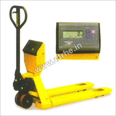 Hand Pallet Truck with Weighing Scale By CTR MANUFACTURING INDUSTRIES PRIVATE LIMITED
