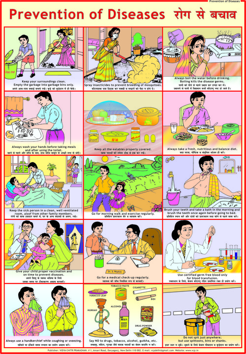Prevention Of Diseases Chart