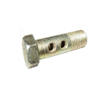 Banjo Bolt - Steel M10x1.5, 35mm Zinc Plated | Leakproof Seal, Corrosion Resistant, Precise Machining