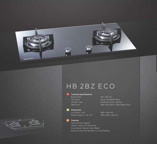 kutchina Glass Hob Models