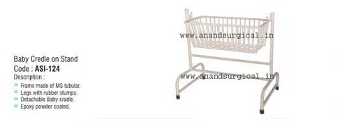 Baby Credle on Stand