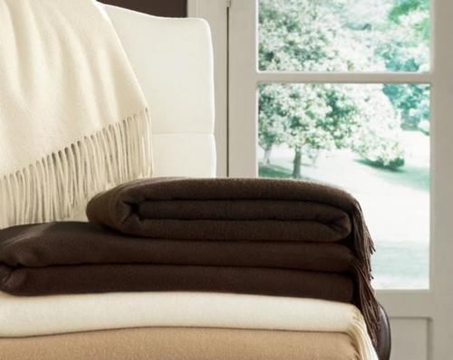 Knitted Cashmere Blanket