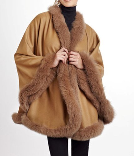 Cashmere Fox Cape