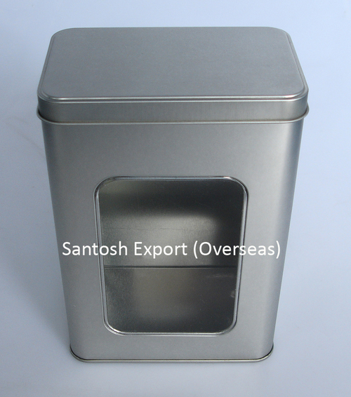 Tin Boxes With See Through Window Food Safety Grade: Yes